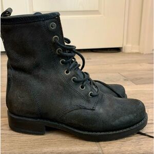Frye combat boots